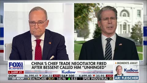 China Backtracks, Fires Negotiator For Insulting Treasury Sec. Bessent