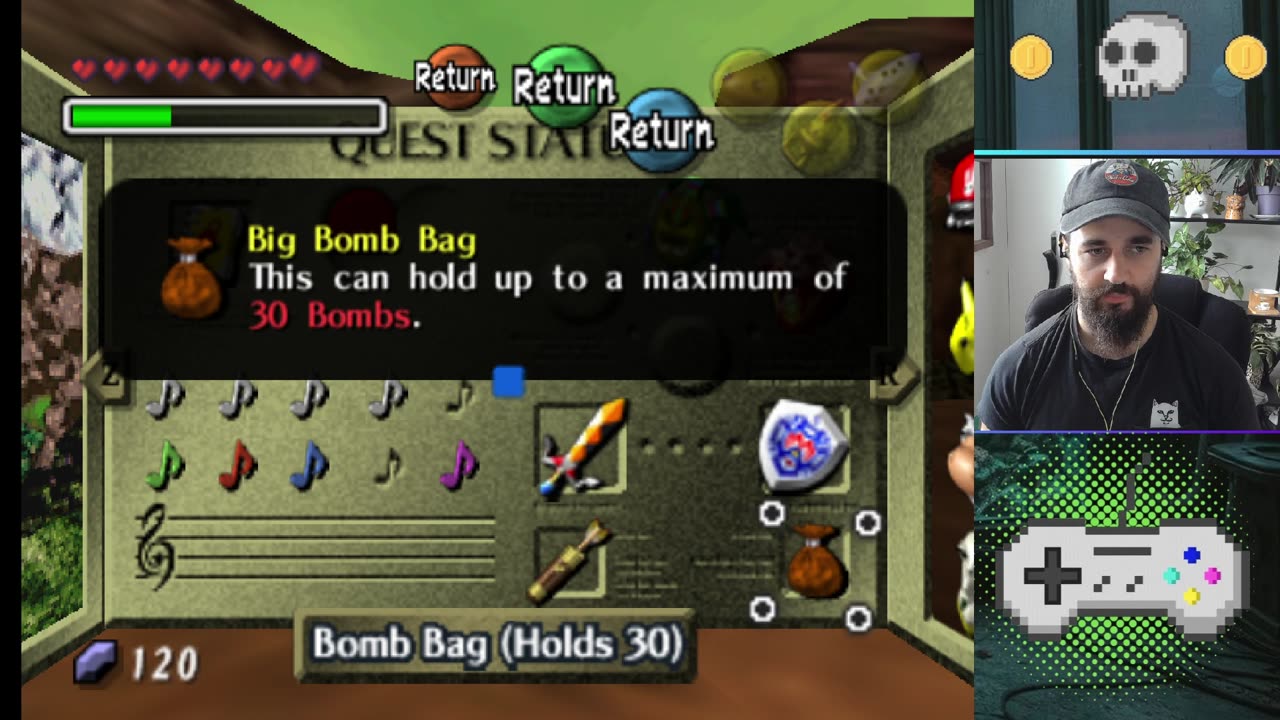 An idiot in Majora’s Mask