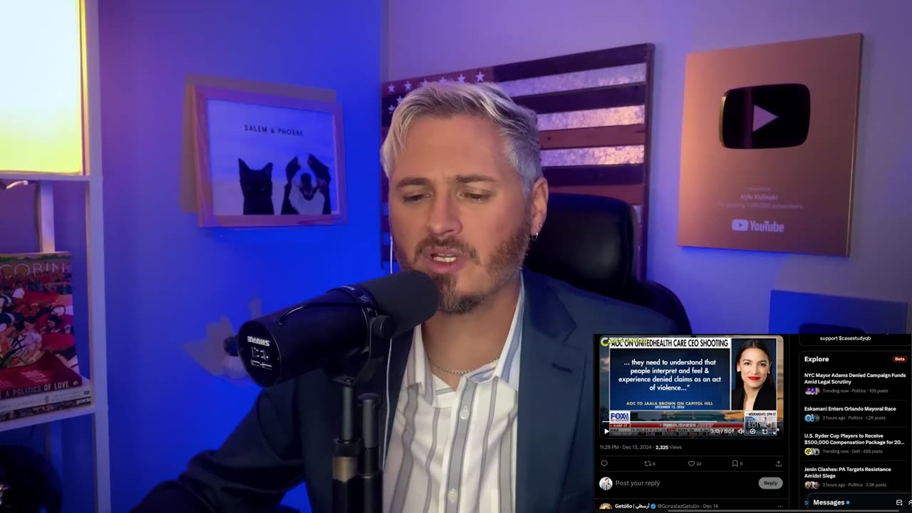 ‘RESIGN!’: Fox Host LOSES IT Over UHC CEO Kílling _ The Kyle Kulinski Show