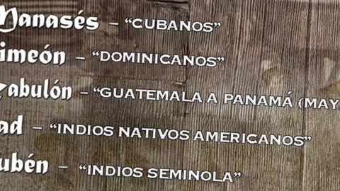 La gente de Venezuela son israelitas de la tribu de Aser en la biblia
