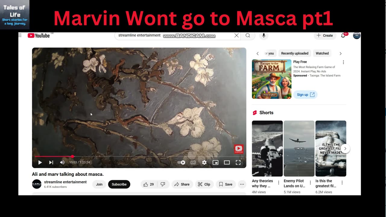 Marvin Won't Go to Masca pt 1