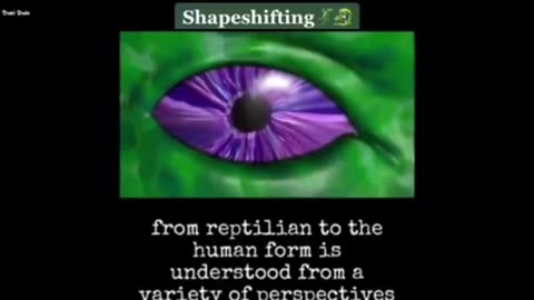 Shapeshifting Reptilians