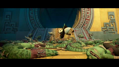 Po VS Chameleon Fight Scene 4K _ KUNG FU PANDA 4 (2024)(720P_HD)