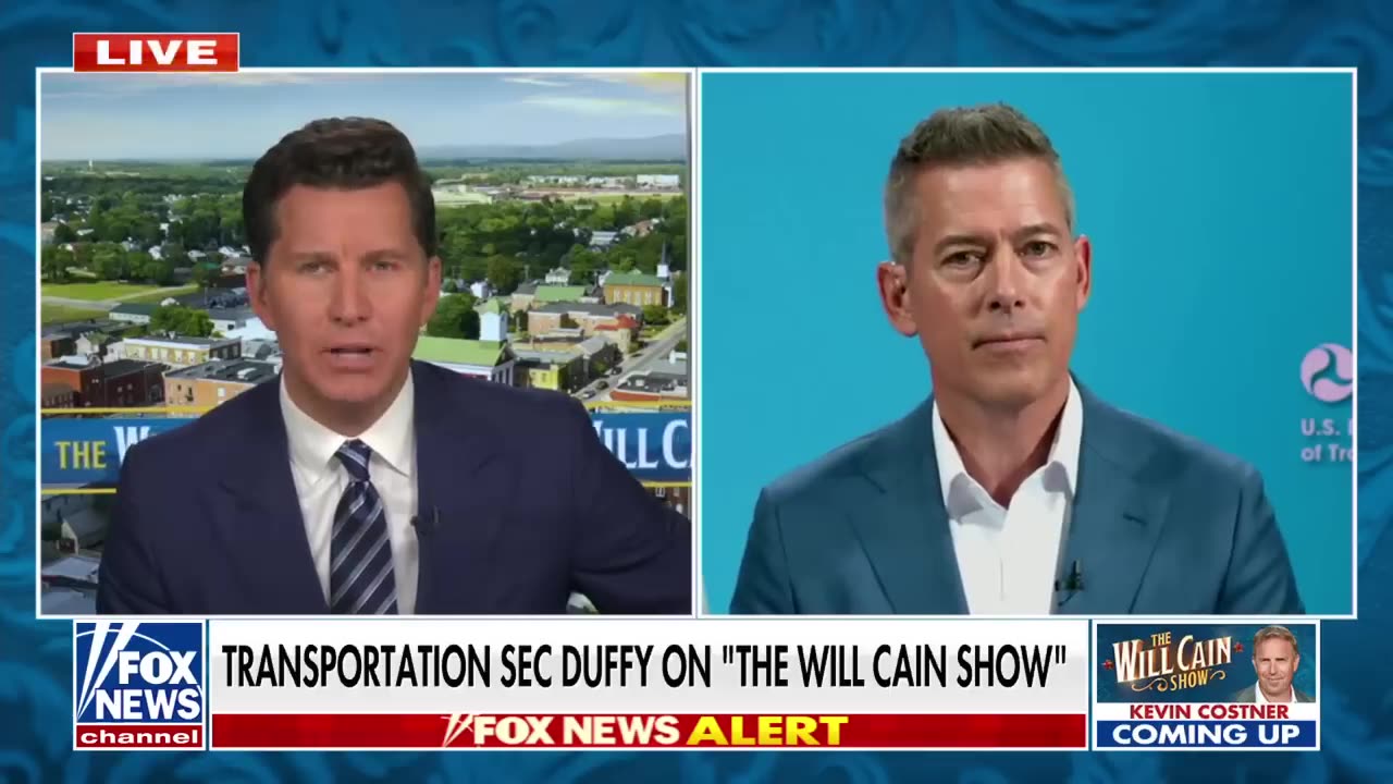 Transportation Secretary Sean Duffy responds to Democrats blaming the Trump administration for recent plane crashes