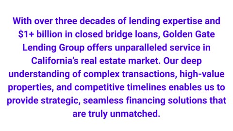 Golden Gate Lending Group - Short Term Loans in San Francisco, CA