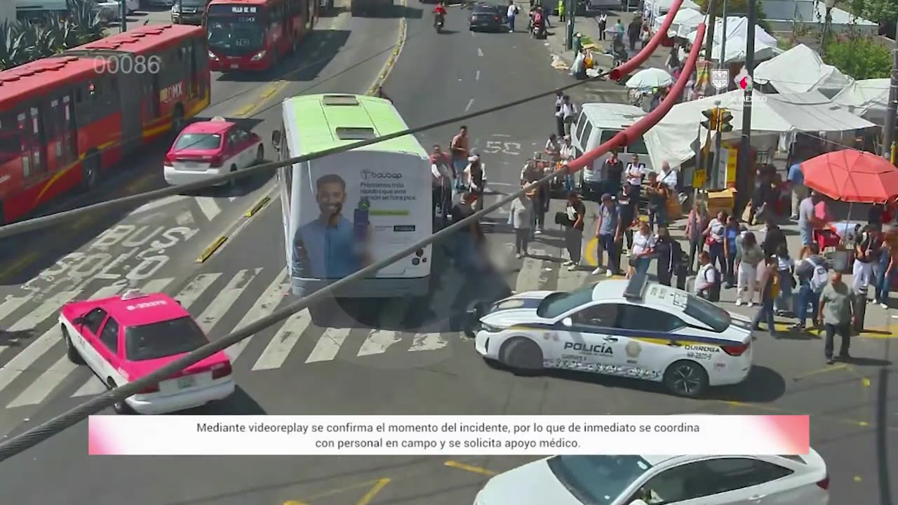 Lesionado - Atropellado | #C5CorazónDeLaCDMX