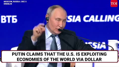 Putin Ignores Trump's Threat To BRICS Nations: 'Russia & Allies Will Shun Dollar