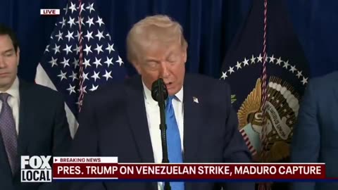 President Trump says US oil companies will go into Venezuela