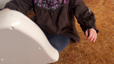 Baby Kayla Plays Piano with Her Feet | Funniest Baby Music Clip