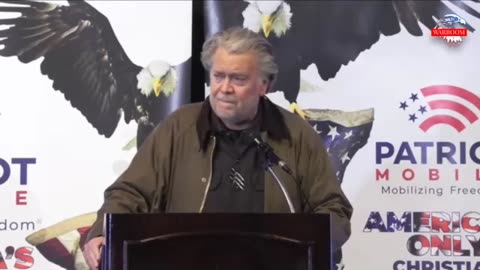 Full Video Steve Bannon Speech: Tarrant County GOP MAGA Gala - Fort Worth, TX! - 2/28/25