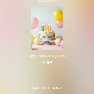 Happy Birthday My Lovely Angel