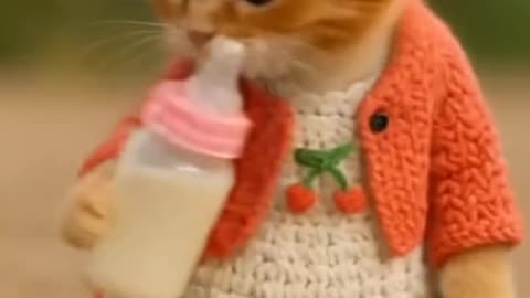 Cute cat 😺 Dudi dudi dum dum