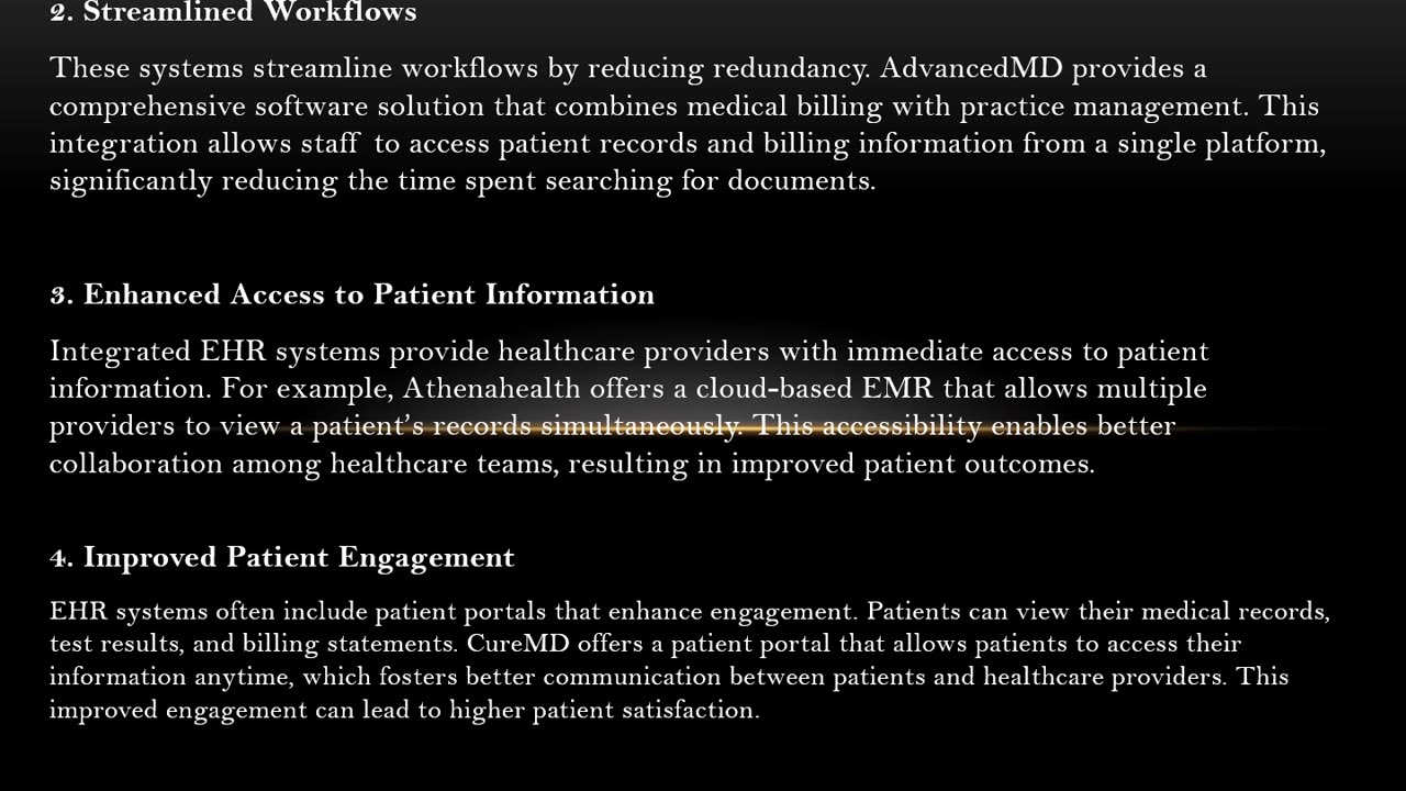 Improving Practice Efficiency with Integrated EHR Systems for Billing