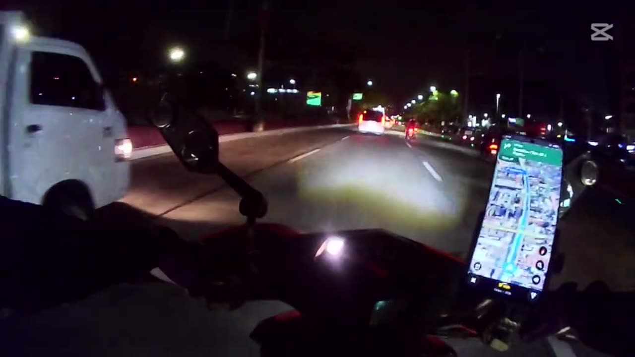 Night ride in the Philippines