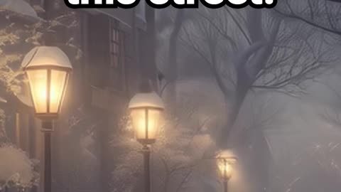 Comment if you’d walk this street #winterambience #ambientmusic #bedtimemeditation #christmasmusic