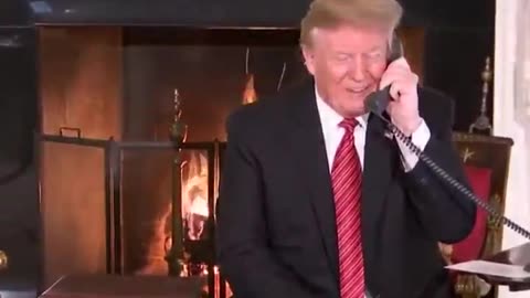FLASHBACK — President Trump to 7-year-old on Christmas Eve: