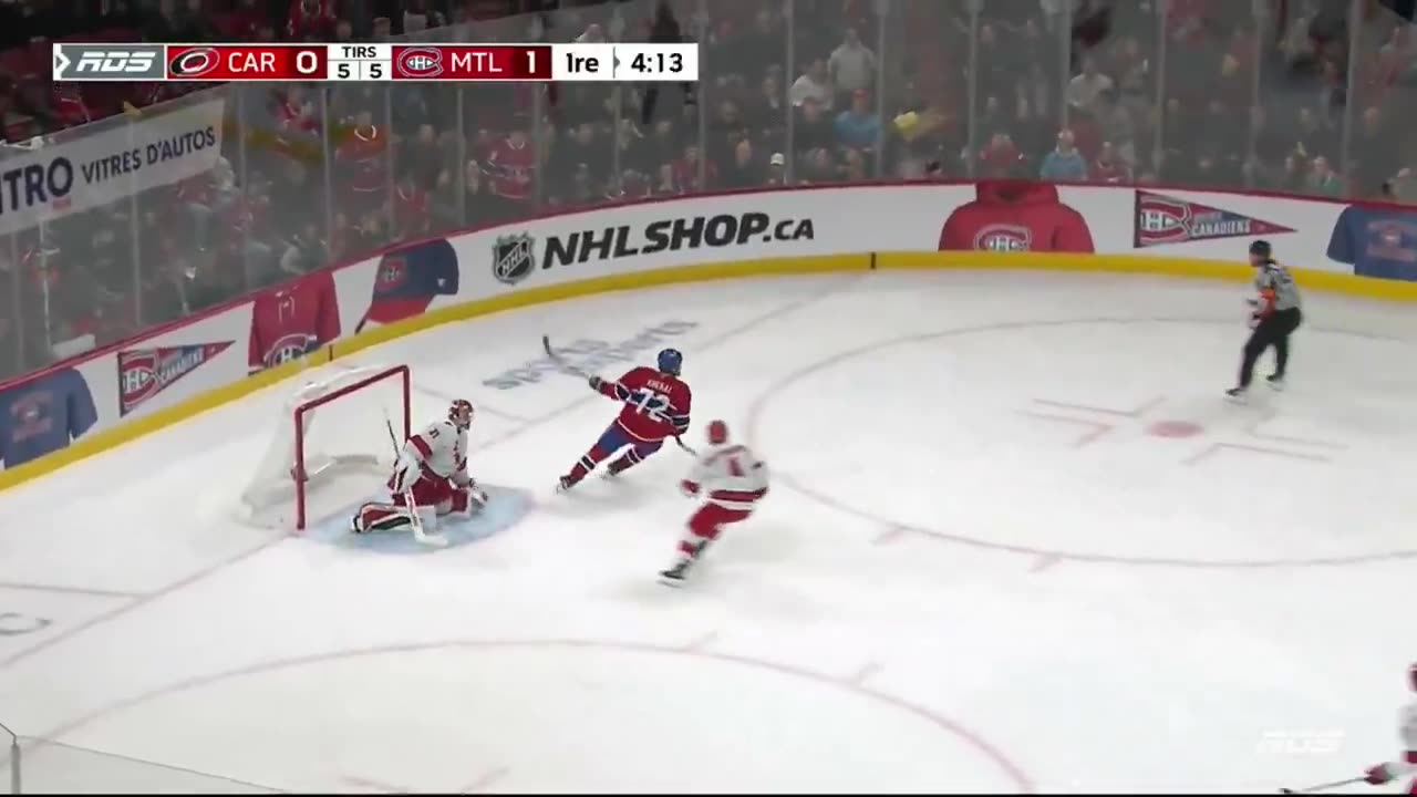 Canadiens Montréal - on pensait qu'il allait essayer quelque chose de différent 😂