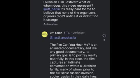 🇷🇺🇺🇦 Ukraine Russia War | The Russian Language Question at the Ukrainian Film Festival Berlin | RCF