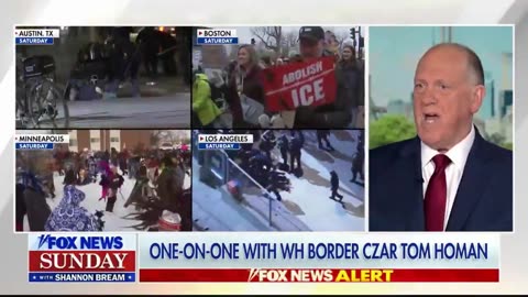 Tom Homan Says Media Is 'Normalizing' Interference With ICE