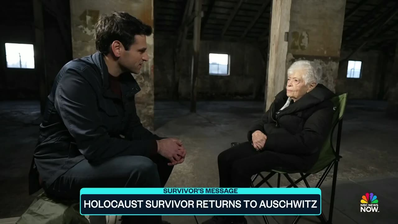 HOLOCAUST survivor *RETURNS* to Aushwitz for first time in decades!