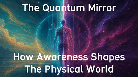 The Quantum Mirror: How Awareness Shapes the Physical World