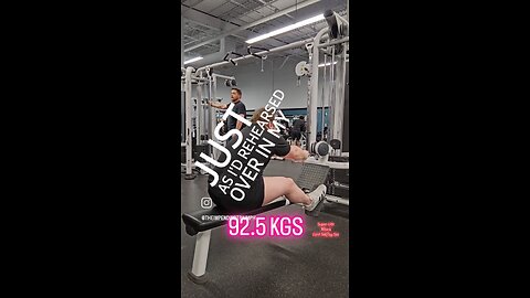 92.5KGS Seated Row-Pull (Super-Lite) | #fitness #shorts #back 💪