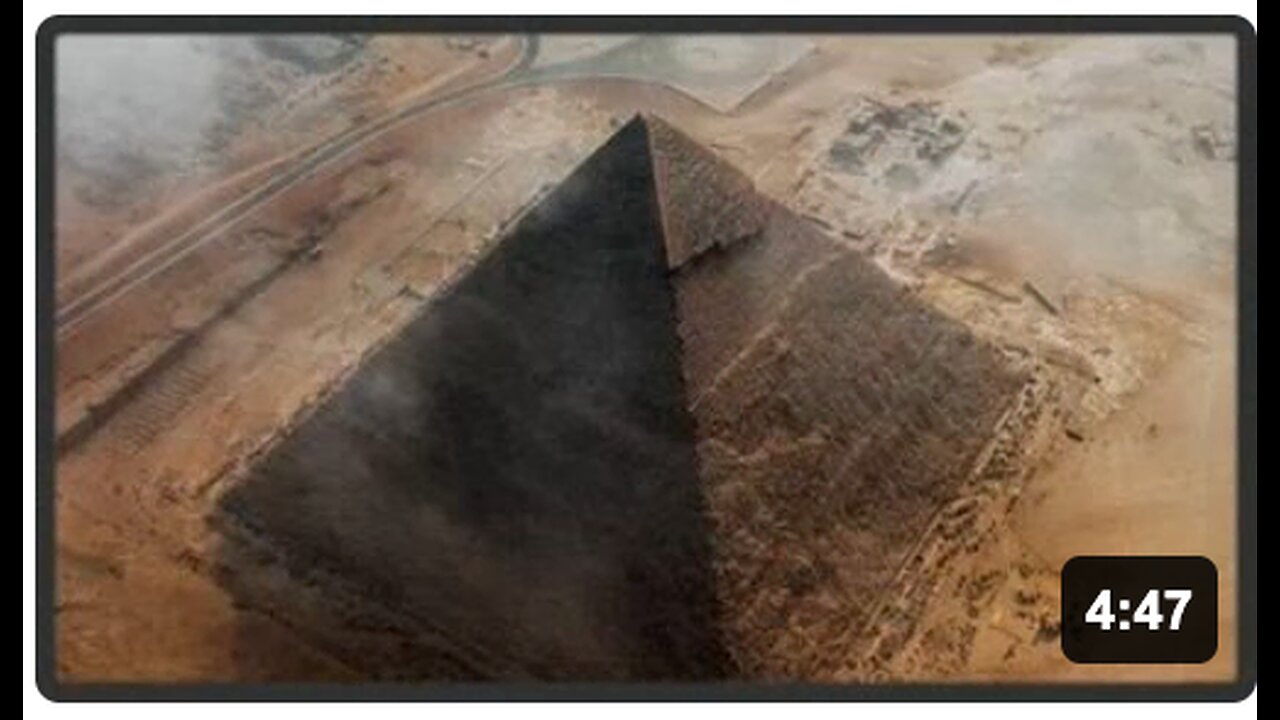 Giza Pyramids: Huge Underground Structures
