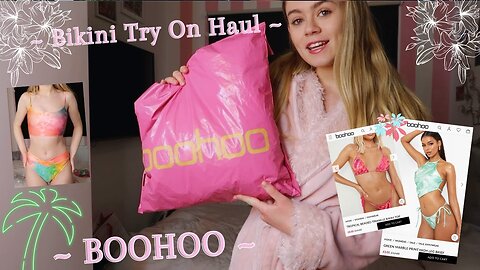 Apartment Girl Allissa | Lovely BOOHOO Bikini Try On Haul 4K HD