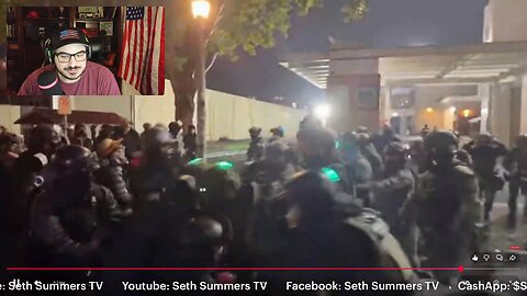 Full #ANTIFA Members Arrested In Last Nights #LIVE With #NickShirley At #Portland #ICE #Protest