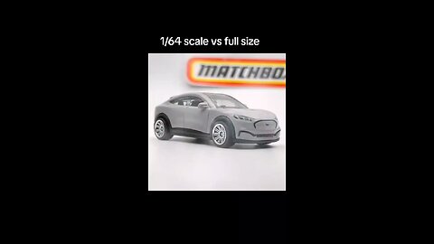 1/64 scale cars vs full size
