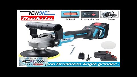 NEWONE 18V Polisher/ Car Polishing Machine Compatible for Makita 18V Battery Polishing Review