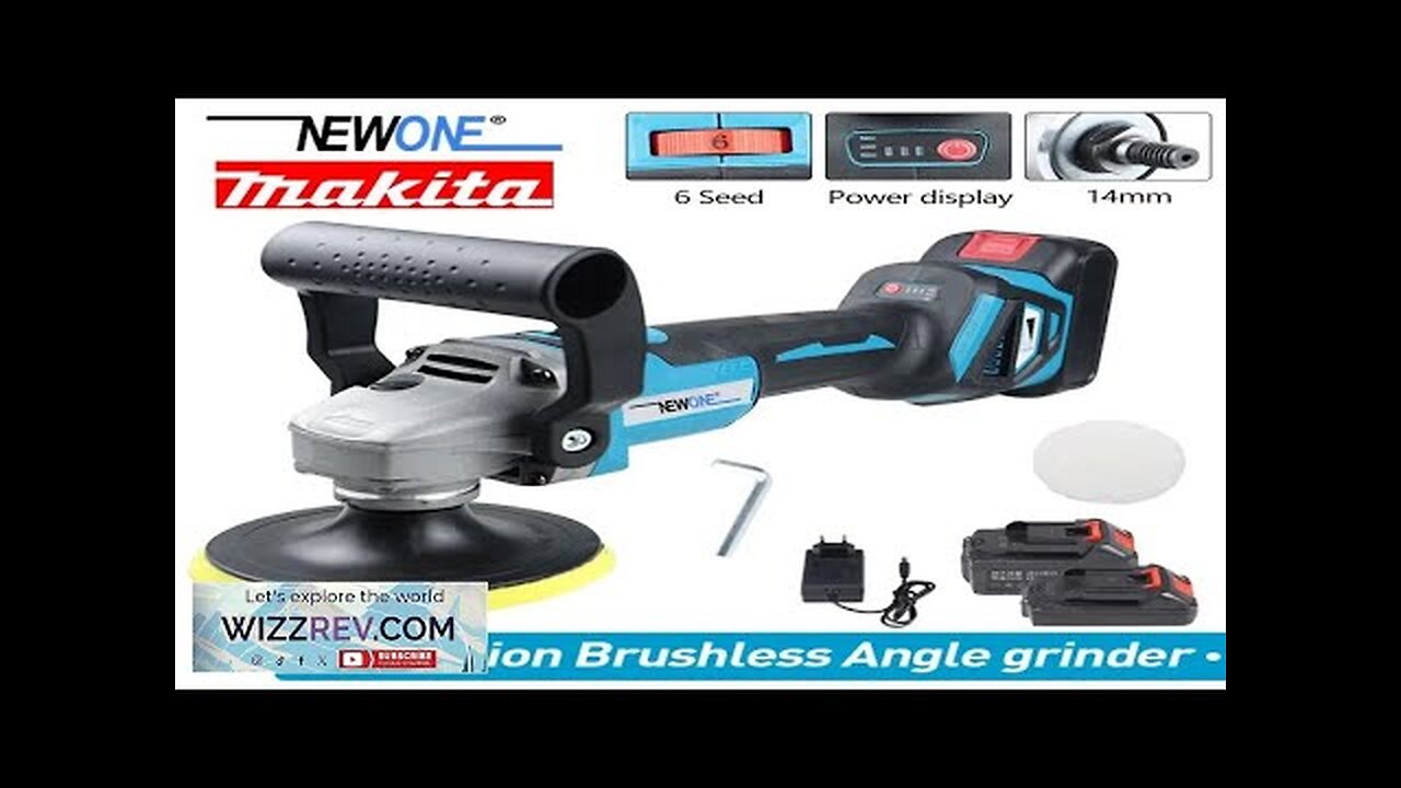 NEWONE 18V Polisher/ Car Polishing Machine Compatible for Makita 18V Battery Polishing Review