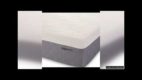 Amazon Basics Cooling Gel-Infused, Medium-Firm Memory Foam Mattress -US Certified - Queen Review