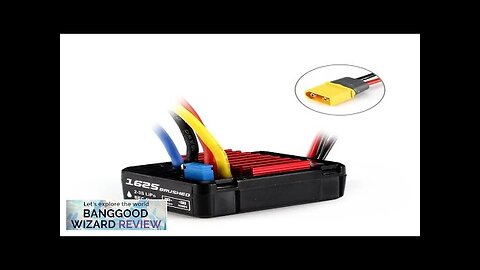 Hobbywing QuicRun 1625 25A WP1060 60A 1080 0880 80A Waterproof Brushed ESC Review