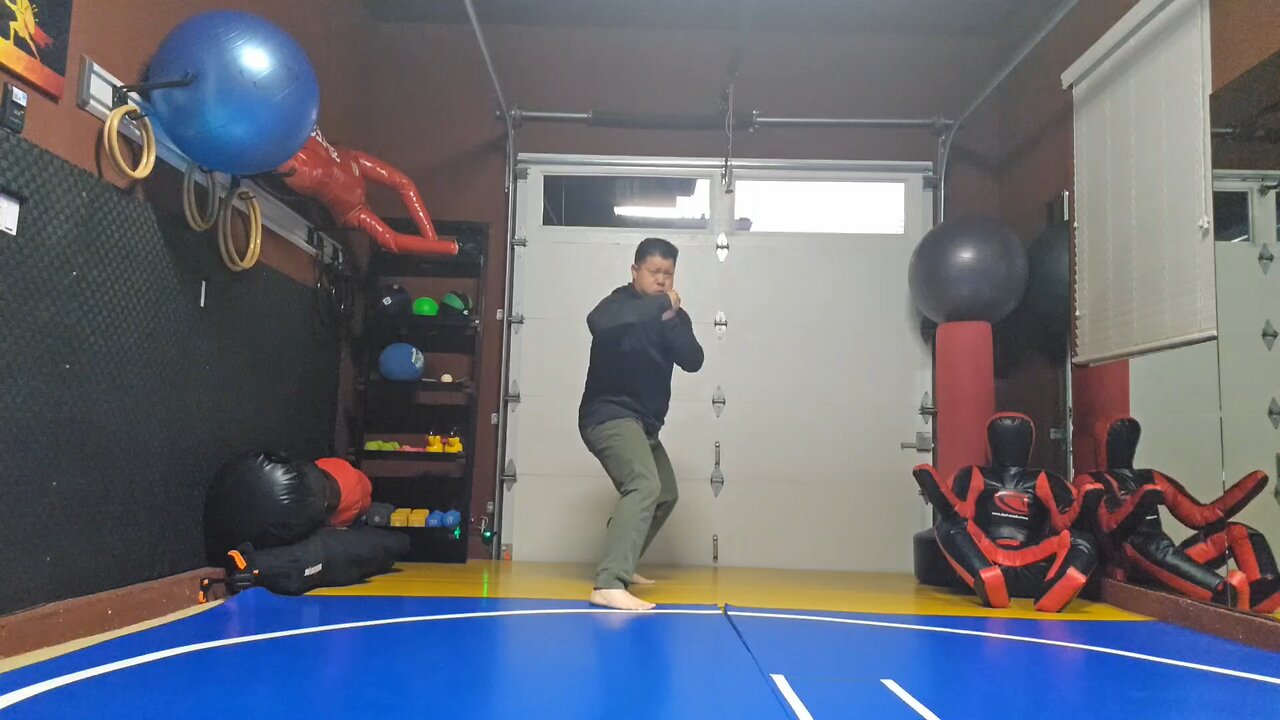 WTD Axe Kick to Hook Kick sequential