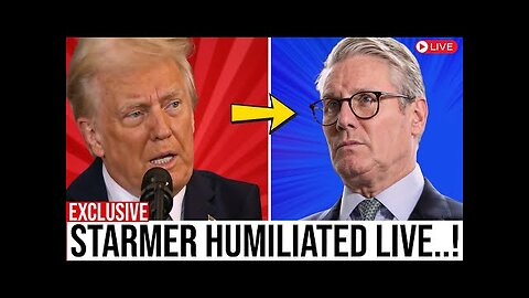 1 Minute AGO: Keir Starmar Fumes As Donald Trump Exposes Shocking Dark Secret On Live Tv