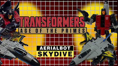 Skydive - Transformers Age of the Primes - Unboxing & Review