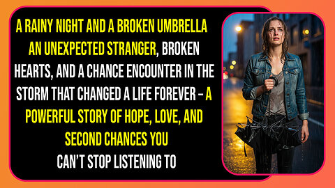 A Rainy Night and a Broken Umbrella Story