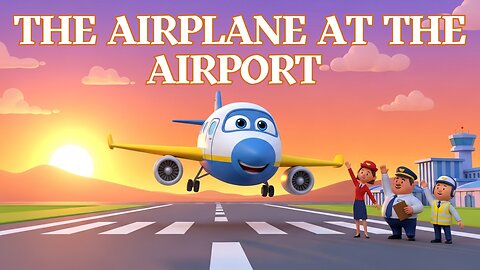 The Airplane at the Airport - Fun Kids Sing-A-Long