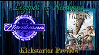 Falling Board Game Kickstarter Preview