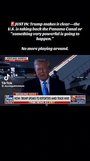 Taking Back The Panama Canal