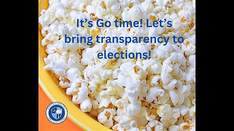 It's popcorn time and Go time!