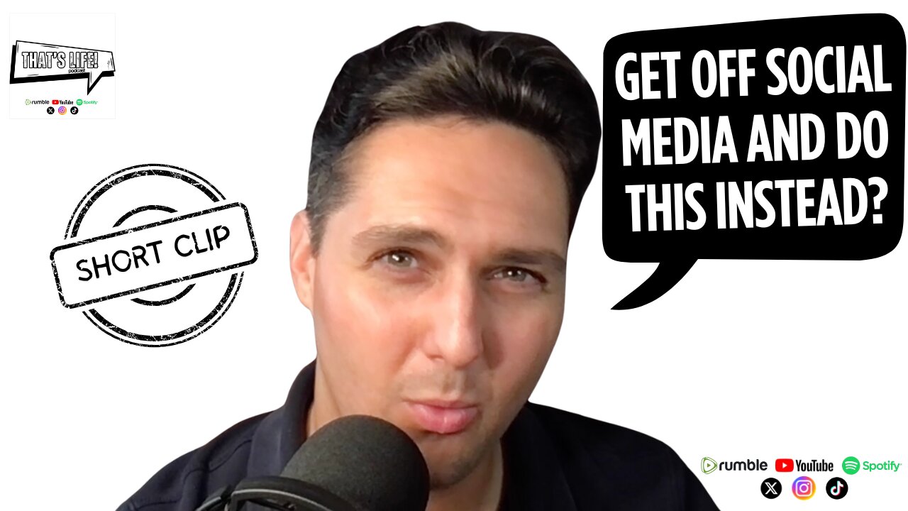 Get Off Social Media and do this Instead?