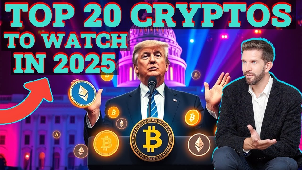 Top 20 Cryptos To Watch In 2025: Don't Miss This Bull Run After Trumps Re-Election