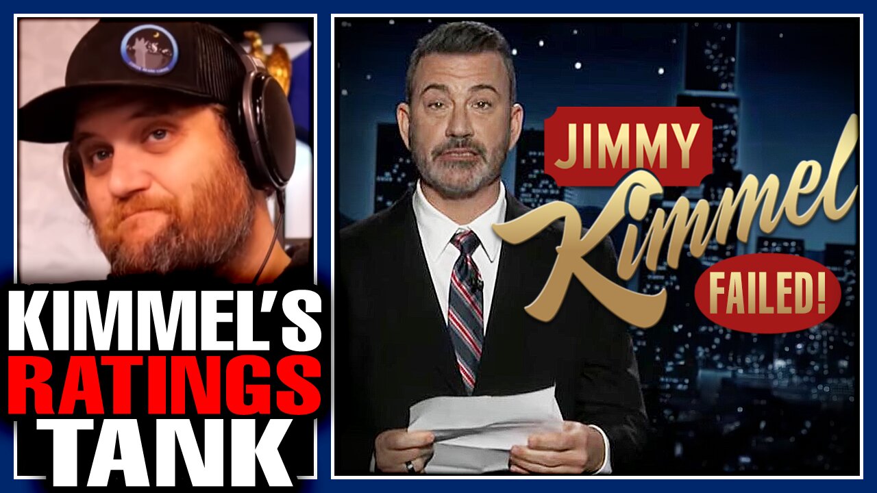 Jimmy Kimmel Ratings TANK Down Over 70% To Be FIRED In May As Disney PANICS