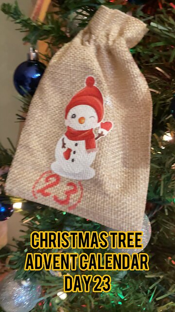 Advent Calendar Christmas Tree Day 23