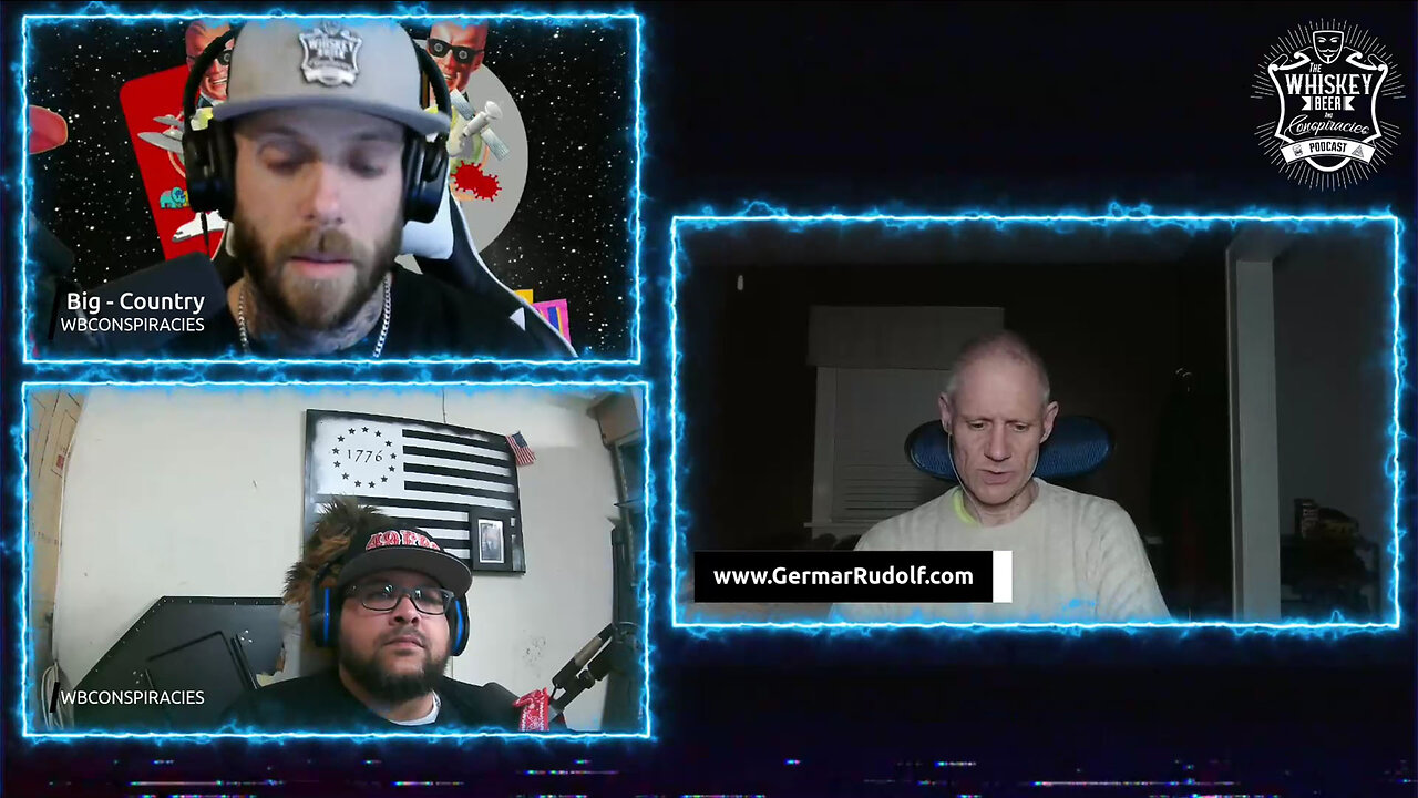 Interview by the "Whiskey, Beer and Conspiracies Podcast" with Chris and Boia (May 2025)