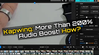 How To Get More Than 200% Audio Boost In Kapwing Online Video Editor 2026