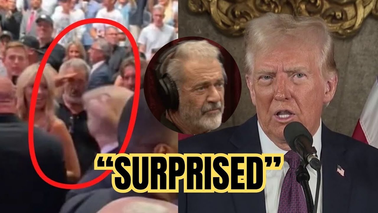 President Trump STUNS Mel Gibson with Unexpected Announcement