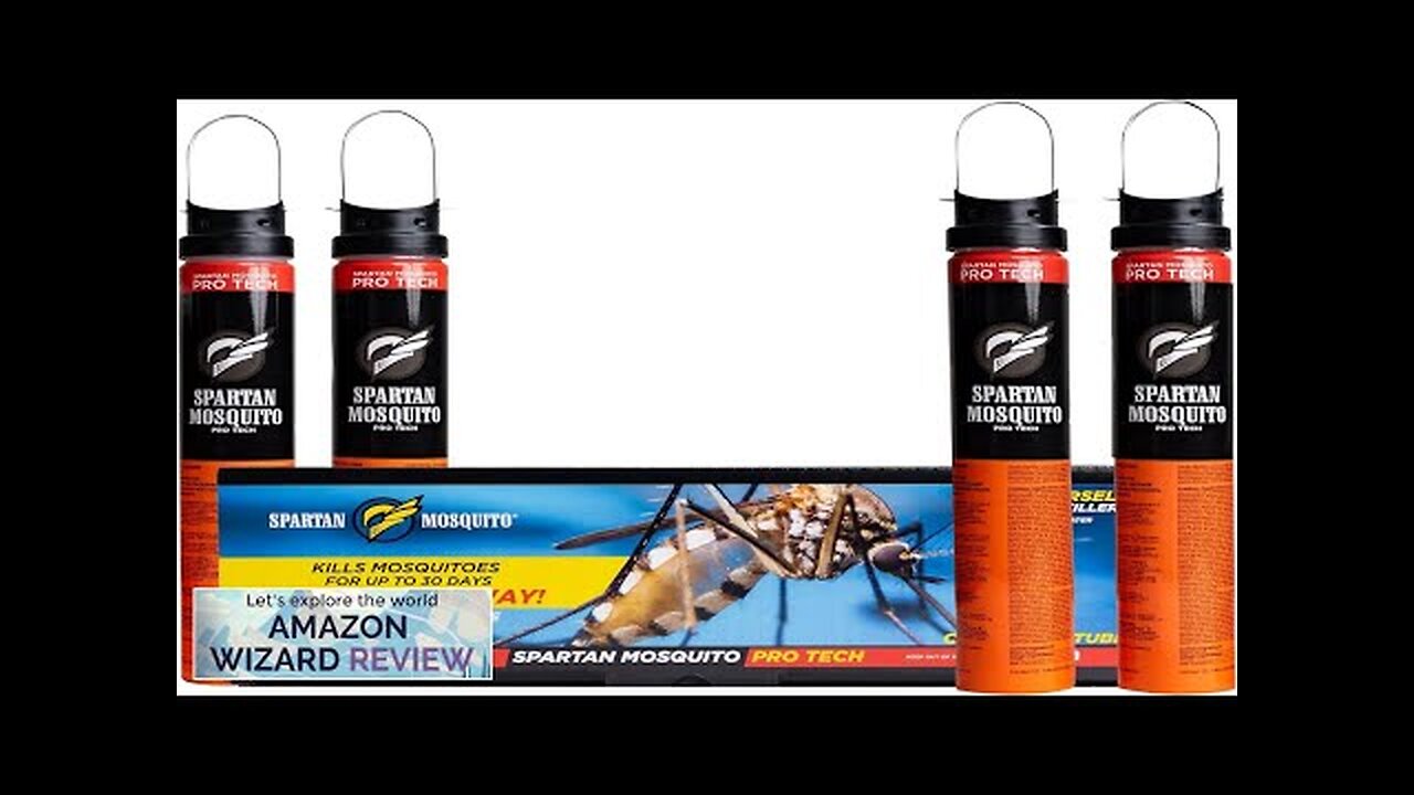 Spartan Mosquito Pro Tech 1 Acre Pack 4 Tubes 100% American Review